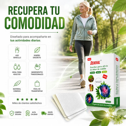 Parches para el Dolor de Rodillas | Alivio Rápido y Duradero